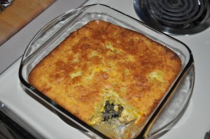 Helen Evans Brown's Corn Chili Bread