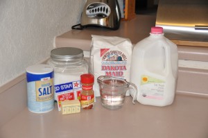 Cinnamon Bread Ingredients