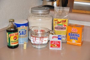 Yeast Buckwheat Cakes Ingredients