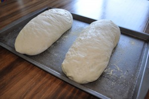 Italian Feather Bread Before Baking