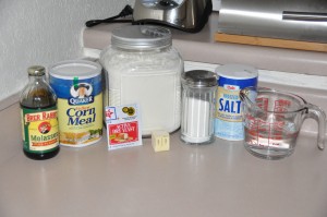 Anadama Bread Ingredients