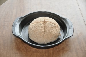 Irish Whole-Wheat Soda Bread Before Baking