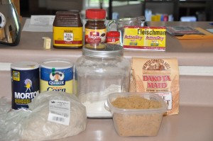 Black Bread Ingredients