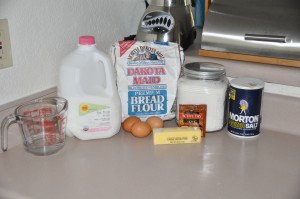 Sally Lunn Ingredients