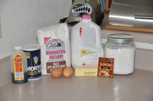 Golden Cake Batter Bread Ingredients