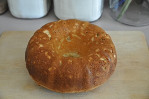 Golden Cake Batter Bread