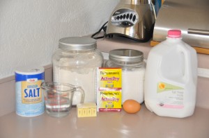 Parker House Rolls Ingredients