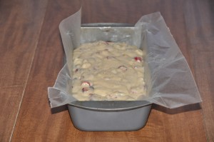 Cranberry Bread Before Baking