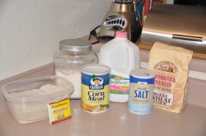 Norwegian Whole-Wheat Bread Ingredients