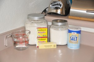 Pullman Loaf Ingredients