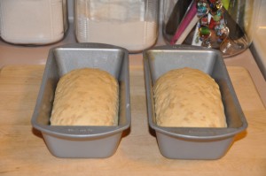 Oatmeal Bread with Cooked Oatmeal After Second Rising