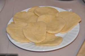 Bunuelos Before Frying