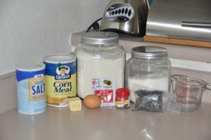 Sourdough Rye Ingredients