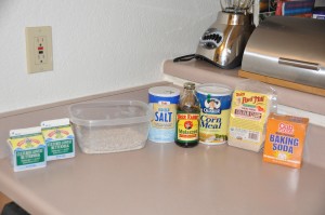 Boston Brown Bread Ingredients