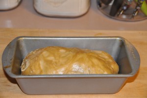 Gluten Bread After Rising