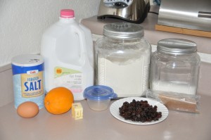 Mother's Raisin Bread Ingredients