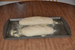 Sourdough Bread After Third Rising